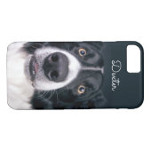 カスタムフォト縁どコリードッグ顔 Case-Mate iPhoneケース (裏面(横))