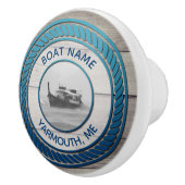 カスタムフォト航海のボートいかり セラミックノブ (右)