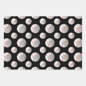 カスタムフォト野球ラッピング紙 ラッピングペーパーシート (正面2)