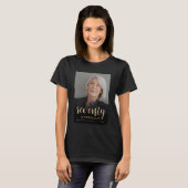 カスタムフォト70歳の誕生日パーティー Tシャツ (正面フル)