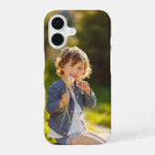 カスタムフォト オリジナル iPhone 16ケース (裏面)
