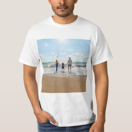 カスタムフォト オリジナル Tシャツ (正面)