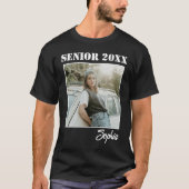 カスタムフォト シニア 2026年 2026年卒業 Tシャツ (正面)