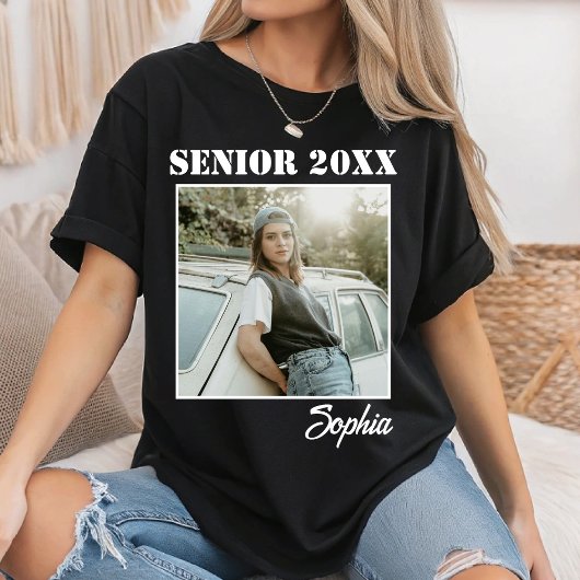 カスタムフォト シニア 2026年 2026年卒業 Tシャツ