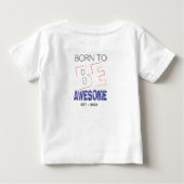 カスタムフォト ベビーTシャツ (裏面)