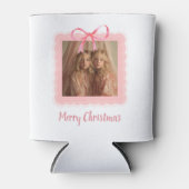 カスタムフォト メリークリスマス 缶クーラー (正面)