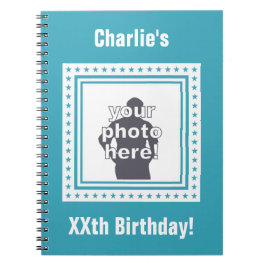 カスタムフォト、文字、カラーノートブック ノートブック