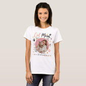 カスタムフォト 猫のママTシャツ Tシャツ (正面フル)