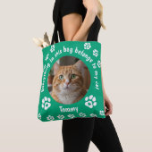 カスタムフォト 猫好き トートバッグ (クローズアップ)
