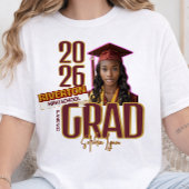 カスタムフォト 2027年卒業記念品 Tシャツ