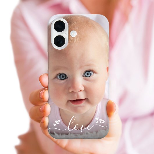 カスタムフォトDIYパーソナライズドモダンラブスクリプト Case-Mate iPhoneケース