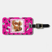 カスタムフォトEmoシンボル ラゲッジタグ (正面横)