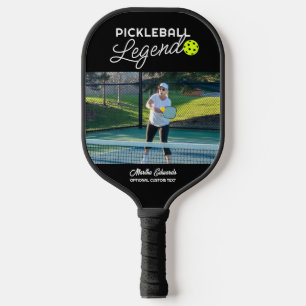 カスタムフォトPickleballレジェンパーソナライズされたト ピックルボールラケット