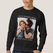 カスタムフォトTシャツ スウェットシャツ (正面)