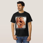 カスタムフォトTシャツ（名入れ可能） Tシャツ (正面フル)