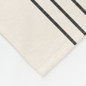 カスタムフォモダント抽象芸術植物ブルーイエロー フリースブランケット (角)