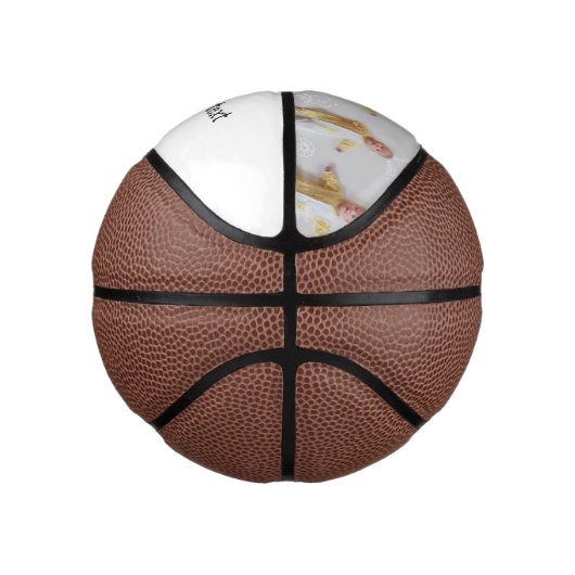 カスタムフカスタマイズォトのアップロード写真 ミニバスケットボール (右)