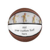 カスタムフカスタマイズォトのアップロード写真 ミニバスケットボール (正面)