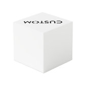 カスタムフパーソナライズされたォトキューブ空白のテンプレート フォトキューブ (裏面アングル)