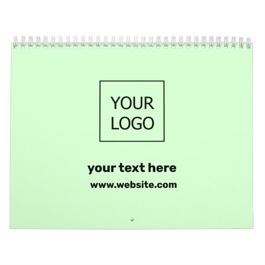 カスタムフパーソナライズされたォトロゴをここに追加 カレンダー (カバー)