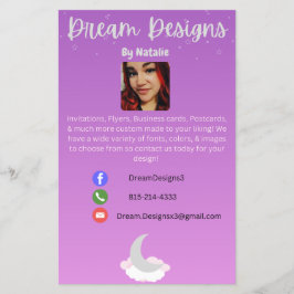 カスタムフライヤー チラシ