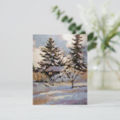 カスタムフラットノートカード サンキューカード (スタンド正面)