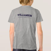 カスタムフリースタイルスキー場名 トライブレンドＴシャツ (裏面)