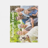 カスタムフリースブランケット フリースブランケット (正面)