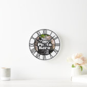 カスタムフルカラークロックのローマ数字 ラウンド壁時計 (ホーム)