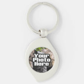 カスタムフルカラーパーソナライズされた キーホルダー (正面)