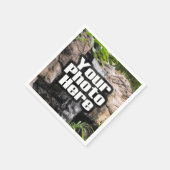 カスタムフルカラーパーソナライズされた スタンダードカクテルナプキン (角)