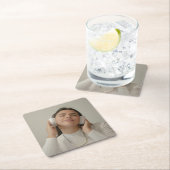 カスタムフルフォトモダン スクエアペーパーコースター (インサイチュ)