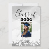カスタムフルフォト卒業招待状 招待状 (裏面)