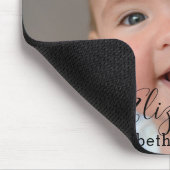 カスタムフルフォト文字 |名前をカスタムするミニマル マウスパッド (コーナー)