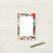 カスタムフルーツベギーの水の色の食料品縁どのリスト ポストイット (デスク上)