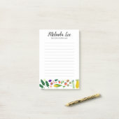 カスタムフルーツベギースグ縁どロッシショッピングリスト ポストイット (デスク上)