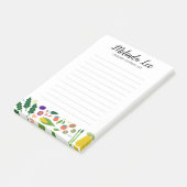 カスタムフルーツベギースグ縁どロッシショッピングリスト ポストイット (アングル)