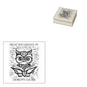 カスタムフル蔵書票 ラバースタンプ (押印)