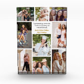 カスタムフレンズコラージュフレンドシップ引用文 フォトブロック (正面)