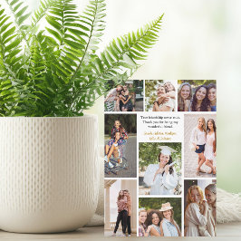 カスタムフレンズコラージュ友好引用文カード