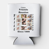 カスタムフレンド懇親会11フォトコラージュ 缶クーラー (正面)