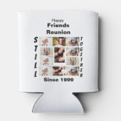 カスタムフレンド懇親会11フォトコラージュ 缶クーラー (裏面)