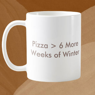 カスタムフレーズGroundhogの日 コーヒーマグカップ