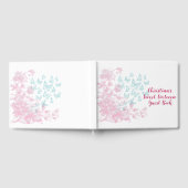 カスタムフローラガーリーSweet sixteen ゲストブック (全面)