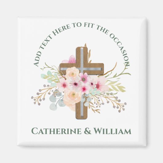 カスタムフローラクロス マグネット (正面)