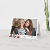 カスタムフローラハッピーマザーズ・デイ・祖母 シーズンカード (正面)