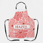 カスタムフローラパターン(の模様が)あるエプロン エプロン (正面)