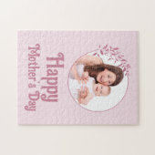 カスタムフローラフォトコラージュ母の日 ジグソーパズル (横)