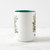 カスタムフローラブック先生鑑賞司書 マグカップ (中央)