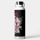 カスタムフローラモダンドリンクボトル ウォーターボトル (背面)